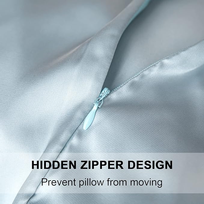 Mulberry Silk Pillowcase for Hair and Skin, Standard Size Cooling Silk Pillow - Image 3