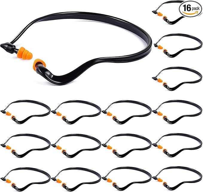 BBTO Banded Earplugs for Shooting Range Band Ear Plugs Lightweight Silicone by BBTO