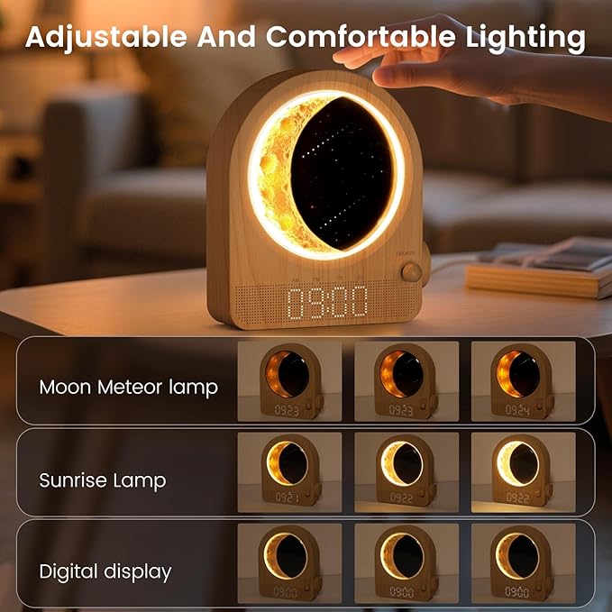Sunrise Alarm Clock, Dual Alarms, 30/60/90min Timer, Easy Snooze - Image 6
