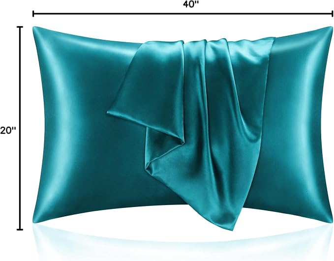 BEDELITE Satin Pillowcase for Hair and Skin, Super Soft and Cooling Similar to - Image 9