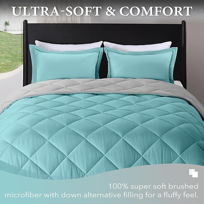 downluxe King Size Comforter Set - Image 2