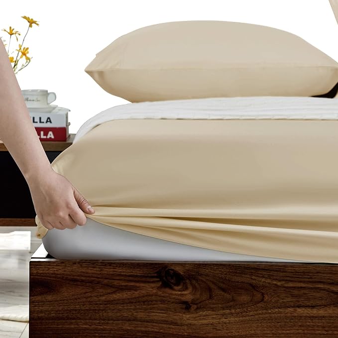 FreshCulture Full Fitted Sheets, Bulk Pack of 6, Deep Pocket, Soft Microfiber - Image 3