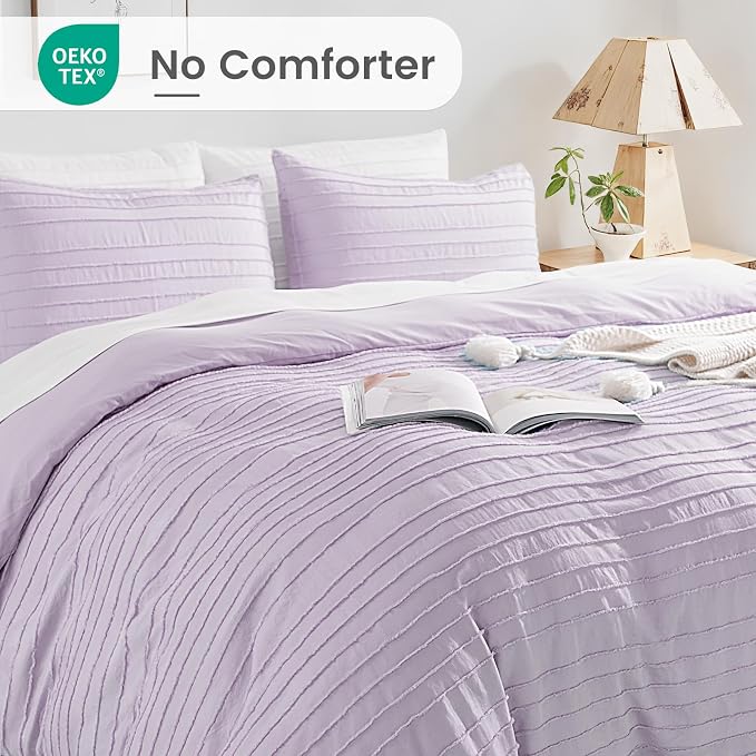 NEXHOME PRO Duvet Cover, 3 Pieces Boho Tufted Duvet Cover Set, Soft and - Image 3