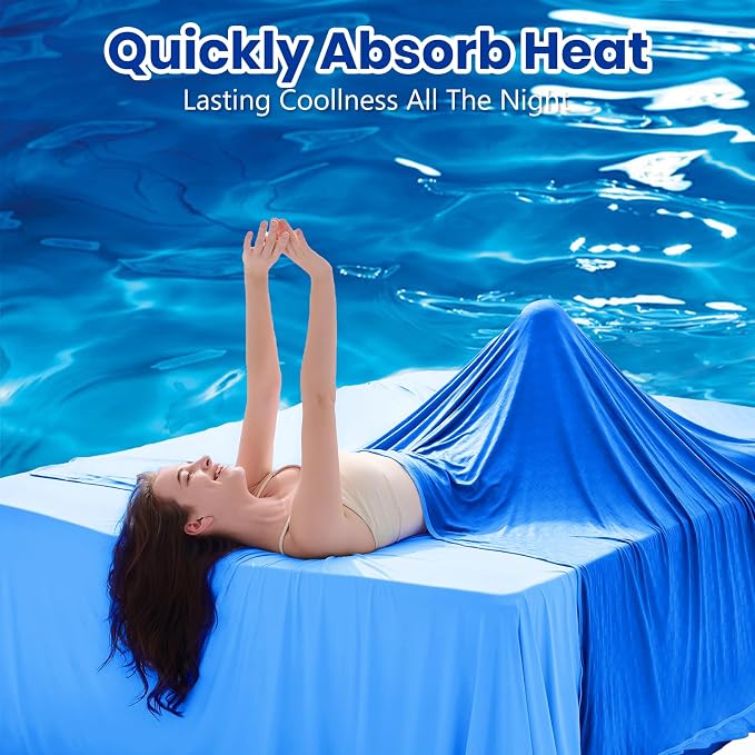 Topcee Cooling Blanket Queen Size- 90"x90" Summer Cooling Throw Blanket - Image 2