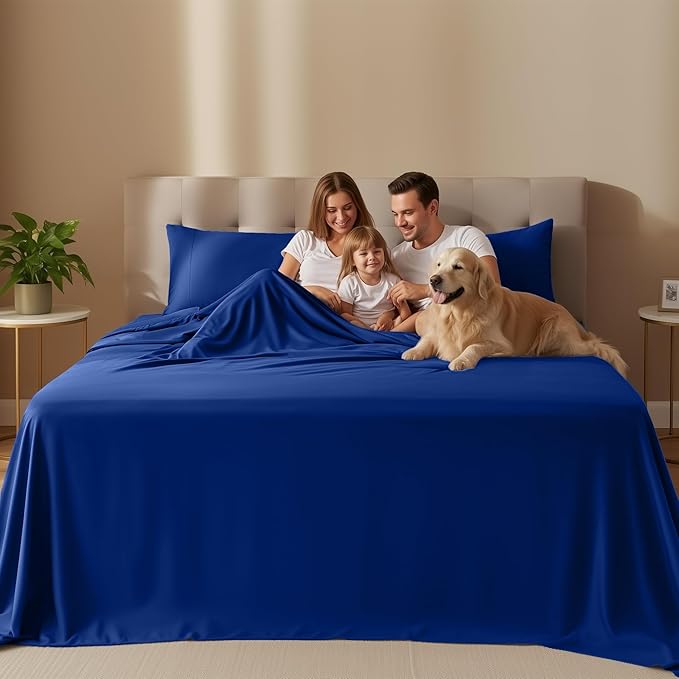 Utopia Bedding Queen Size Sheet Set – 4 Piece Bed Sheets, Soft and Breathable - Image 2