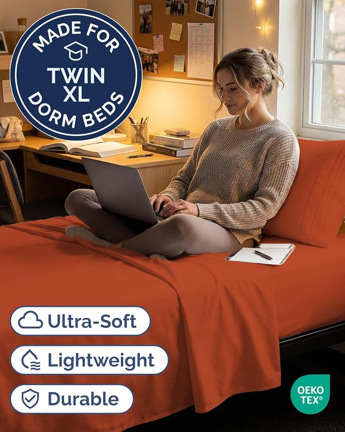 Twin XL Size 3 Piece Sheet Set - Image 2