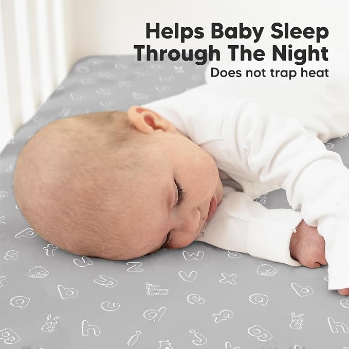 KeaBabies 2-Pack Organic Crib Sheets - Image 5
