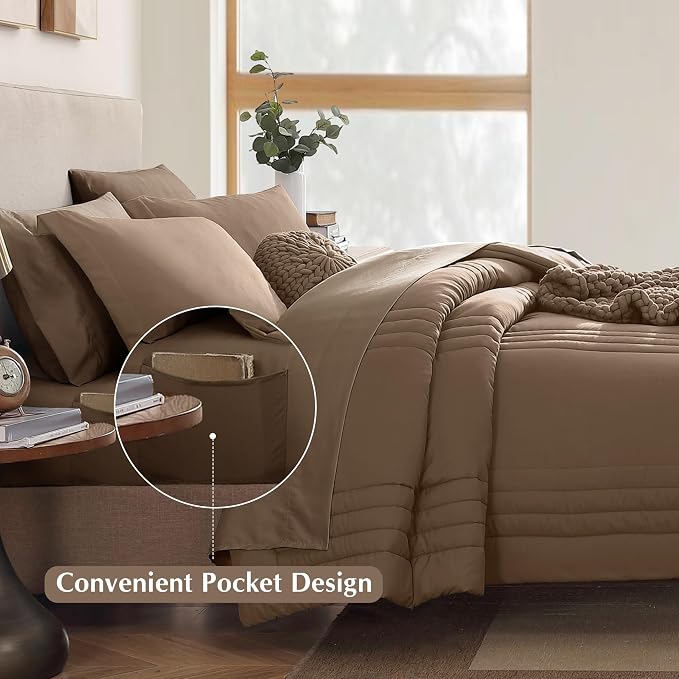 Monbix Queen Comforter Set - Image 4