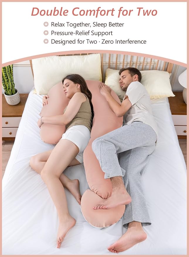 Meiz Question Mark Body Pillow for Adults, Cooling Full Body Support Pillow for - Image 3