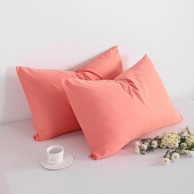FLXXIE Pillow Cases Queen, Soft Microfiber Pillow Covers - Image 5