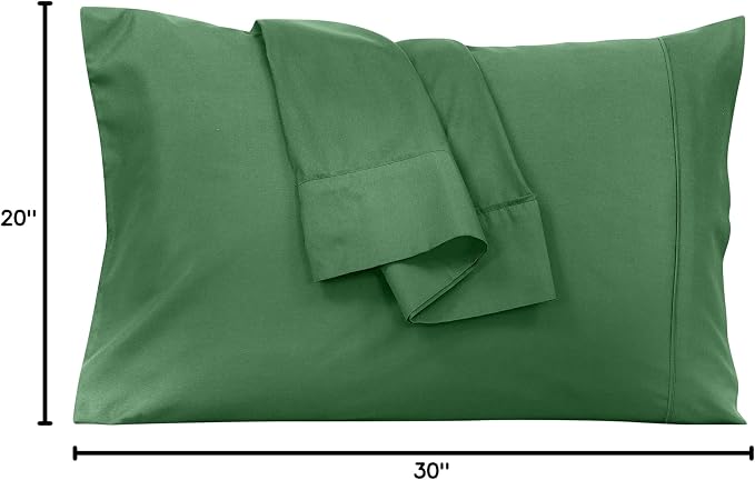 Royale Linens Queen Pillowcase Set of 2 - Image 10