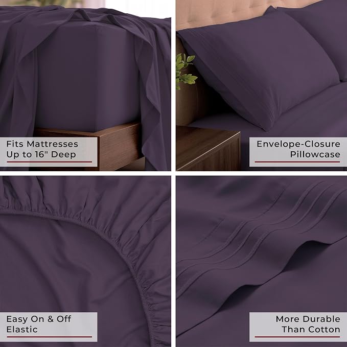 Mellanni King Sheets Set - Image 5