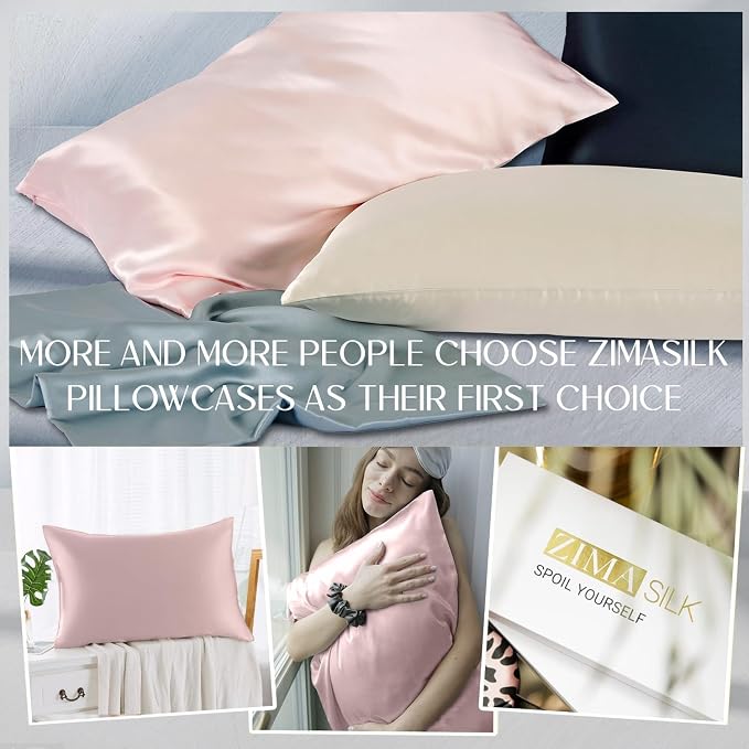 ZIMASILK 100% Pure Mulberry Silk Pillowcase - Image 6