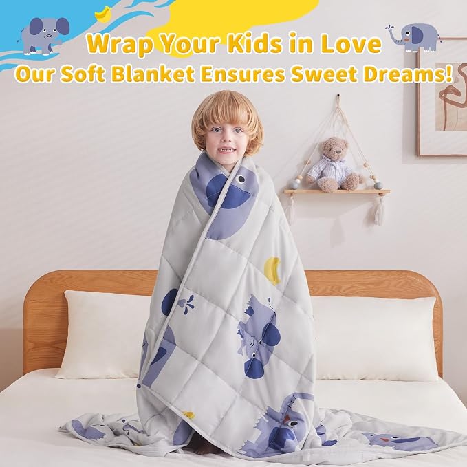 anfie Weighted Blanket Kids Weighted Blanket Cooling Blanket - Image 4