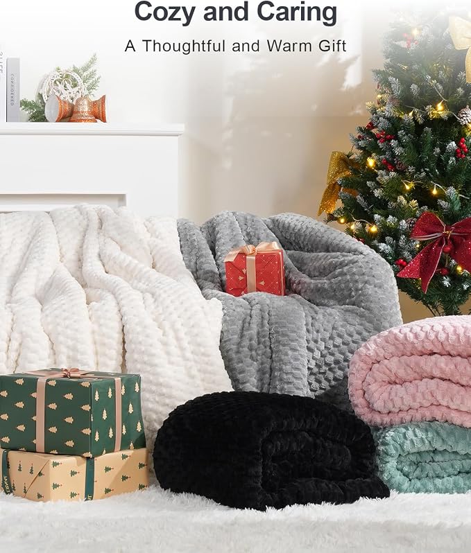 Super Fuzzy Soft Fleece Sherpa Weighted Blanket 20 lbs - Image 8