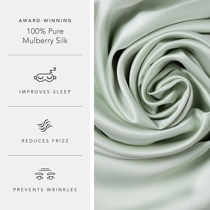 Fishers Finery 25mm 100% Pure Mulberry Silk Pillowcase - Image 5