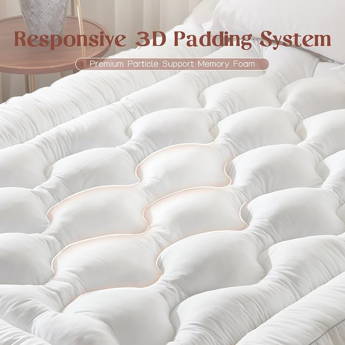 Decroom 4 Inch Mattress Topper Full - Image 2