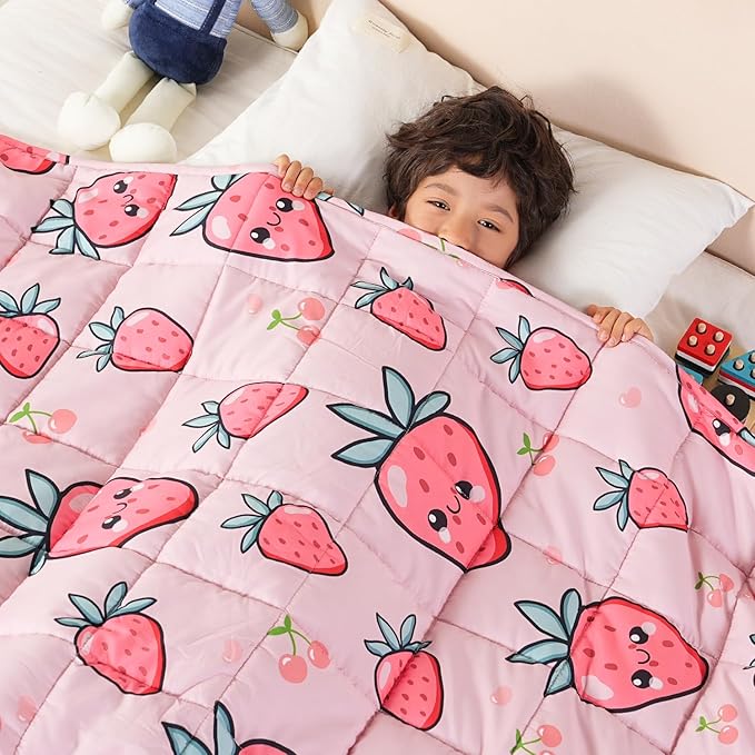 Sivio Weighted Blanket 3lbs, Small Cooling Heavy Blankets, Soft Breathable by Sivio