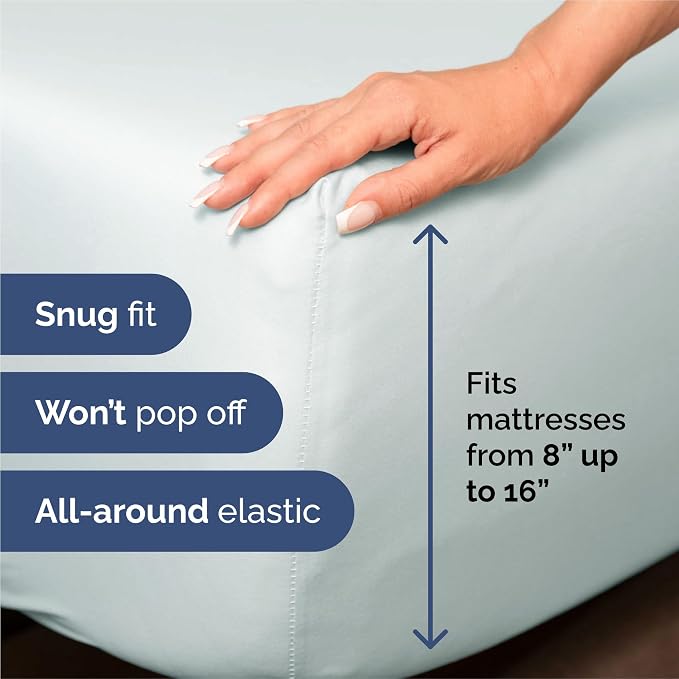 Split King 7 Piece Sheet Set - Image 3