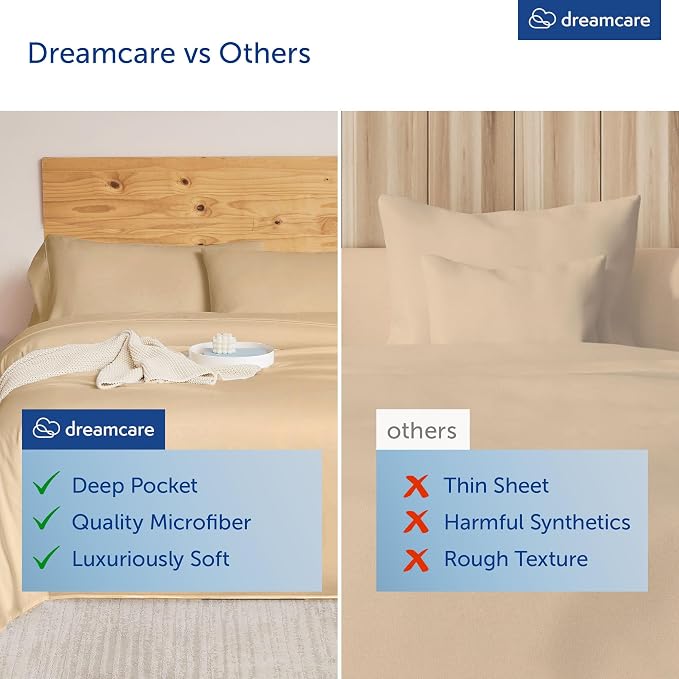 DREAMCARE Queen Sheet Set - Image 7
