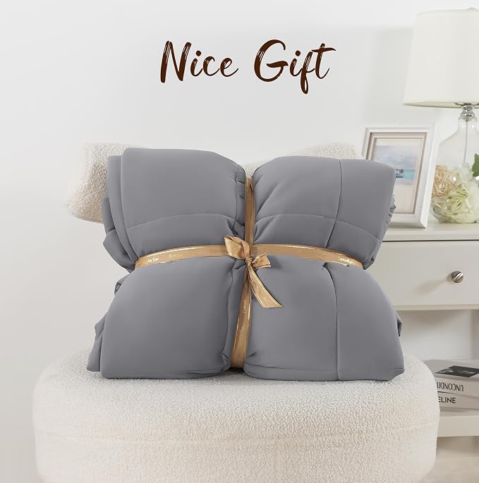 MASVIS Cooling Blankets for Hot Sleepers, Luxury Lightweight Cozy Soft Throw - Image 9