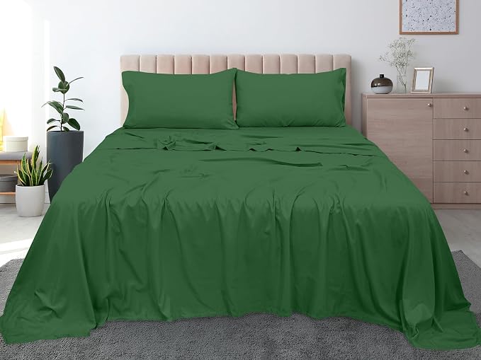 Royale Linens 300 Thread Count 100% Long Staple Combed Cotton Flat Sheet - Image 8