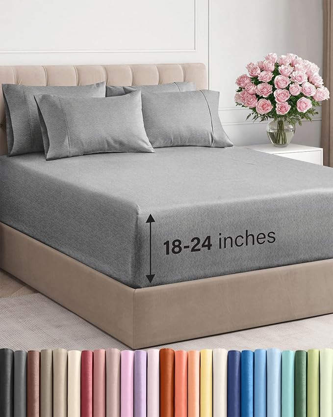 Extra Deep Queen Sheet Set by CGKUnlimited