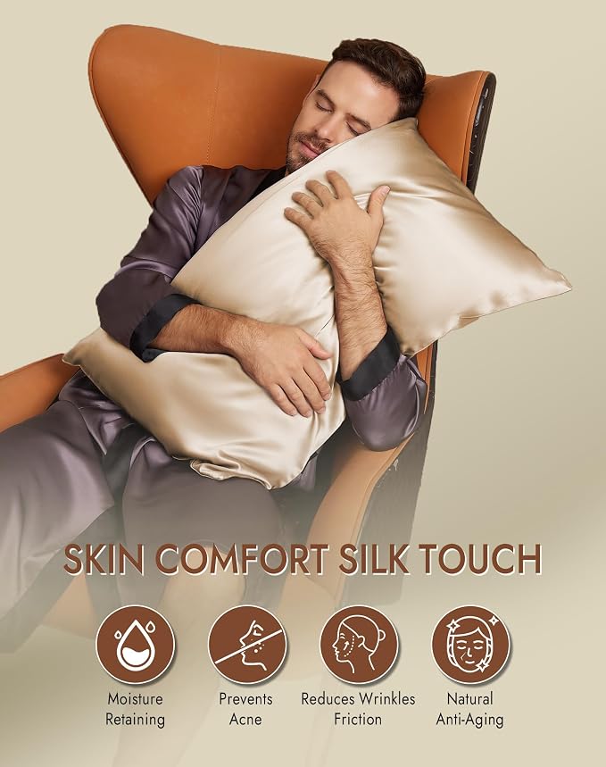 SilkSilky 100% Mulberry Silk Pillowcase - Image 4