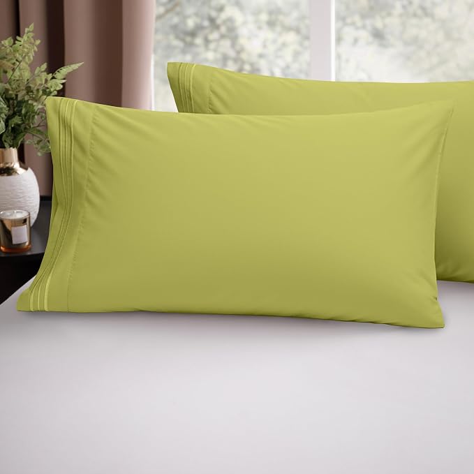 Elegant Comfort Luxury Ultra-Soft 2-Piece Pillowcase Set - Image 2