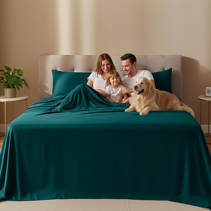 Utopia Bedding King Size Sheet Set – 4 Piece Bed Sheets, Soft and Breathable - Image 2
