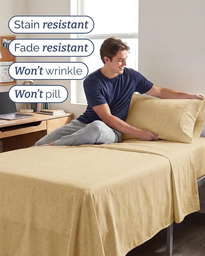 Twin XL Size 3 Piece Sheet Set - Image 5