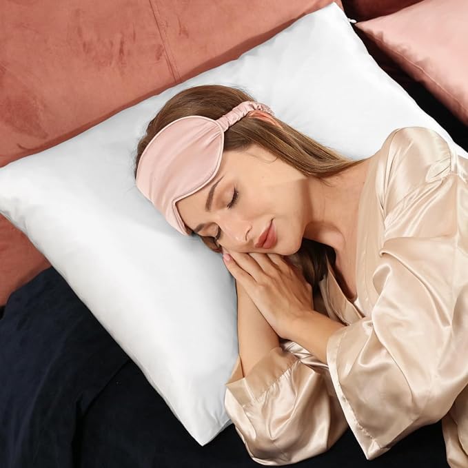 Adubor 100% Silk Pillowcase 2 Pack - Image 6