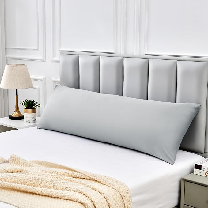 Warmstar Cotton Body Pillow Cover 1 Pack, 600 Thread Count Body Pillow case - Image 2