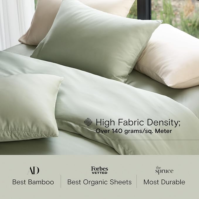 DOZ Sheet Set, 100% Viscose derived from Bamboo, Organically Grown, Buttery Soft - Image 4
