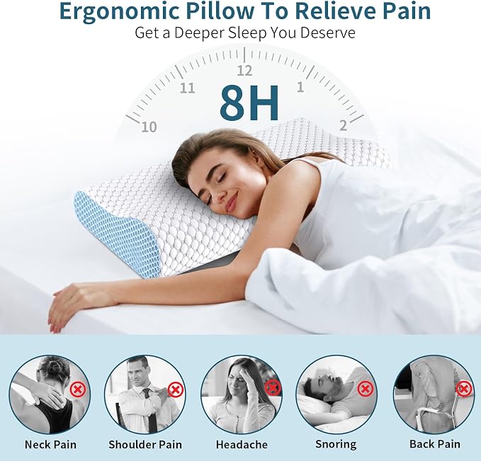Cervical Neck Pillow for Pain Relief - Image 2