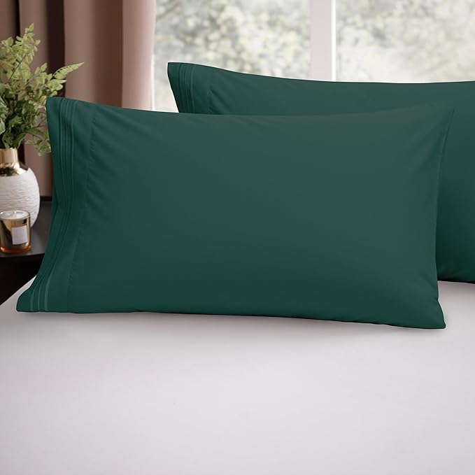 Elegant Comfort Luxury Ultra-Soft 2-Piece Pillowcase Set - Image 2