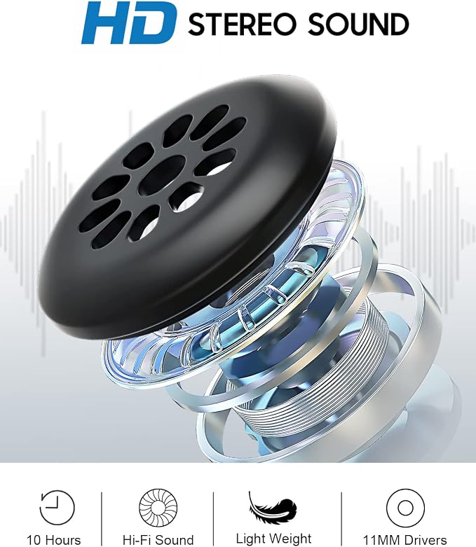 LC-dolida Sleep Headphones Bluetooth Music Band Headphones - Image 5