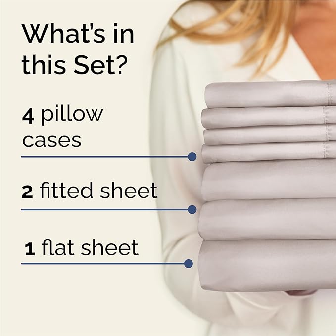 Split King 7 Piece Sheet Set - Image 2