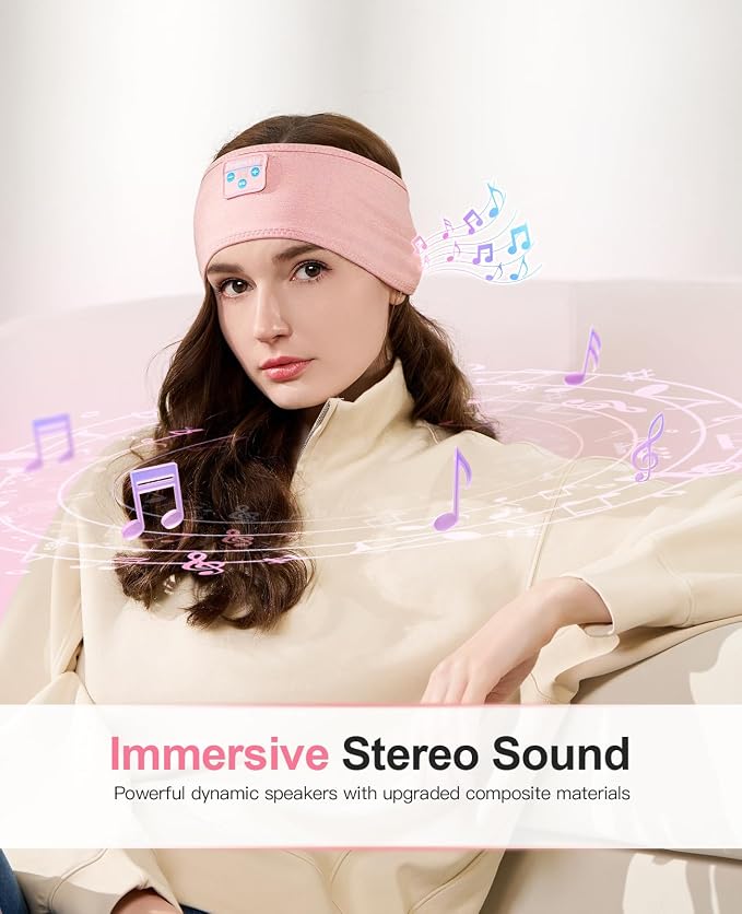 Perytong Sleep Headphones Wireless, Air Travel, Meditation - Image 5