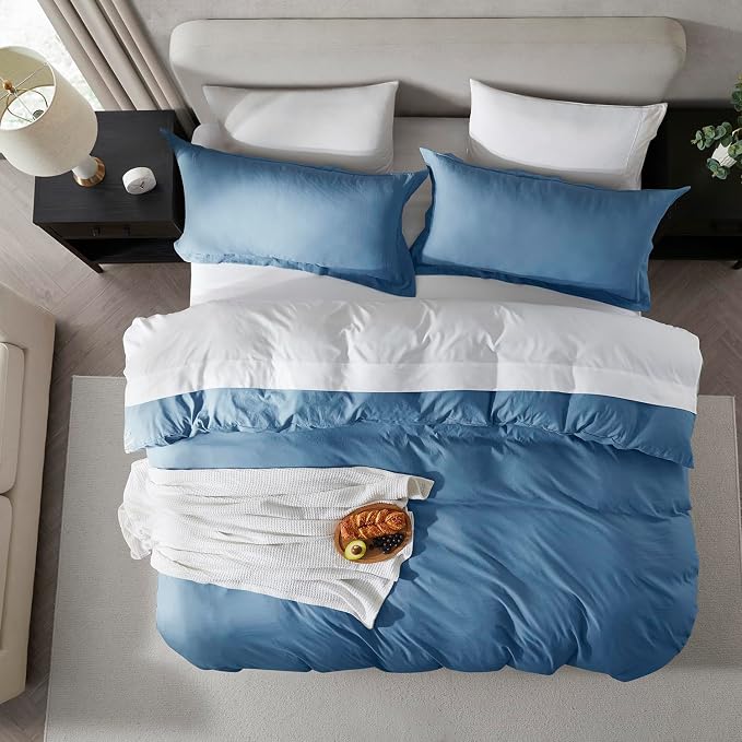 Nestl Blue Heaven Duvet Cover King Size - Image 5