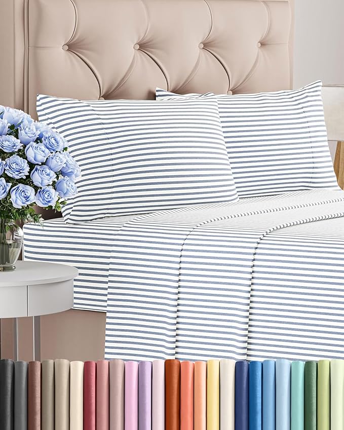 Cal King Size 4 Piece Sheet Set by CGKUnlimited