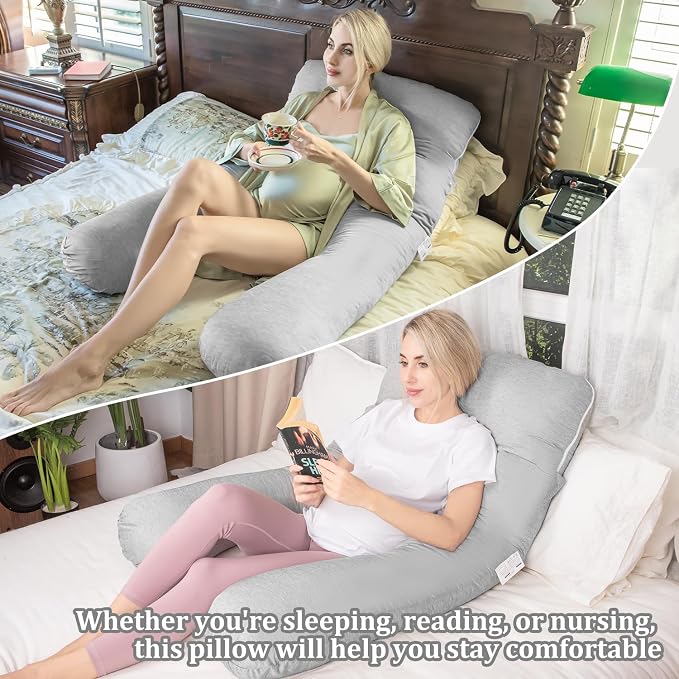 Chilling Home Pregnancy Pillow, 55in Pregnancy Pillows - Image 6