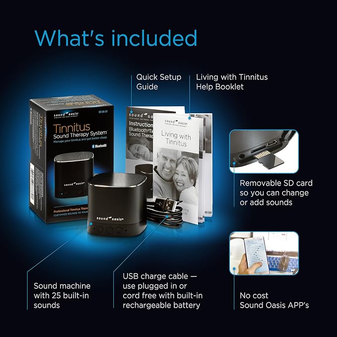 Sound Oasis® Bluetooth® Tinnitus Sound Therapy System® - Image 4