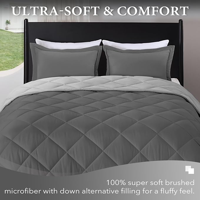 downluxe Queen Comforter Set - Image 2