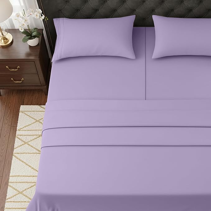 Elegant Comfort Luxurious 1500 Premium Hotel Quality Microfiber Three Line - Image 5