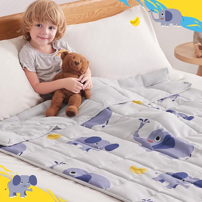 anfie Weighted Blanket Kids Weighted Blanket Cooling Blanket - Image 3