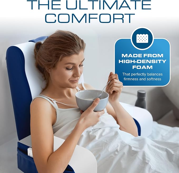 Kolbs Wedge Reading Pillow for Bed, Cushion - Image 4