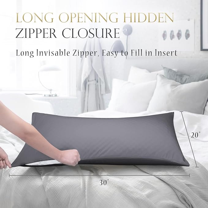 Cooling Side Sleeper Pillow Cases Queen Size Set of 2 - Image 5