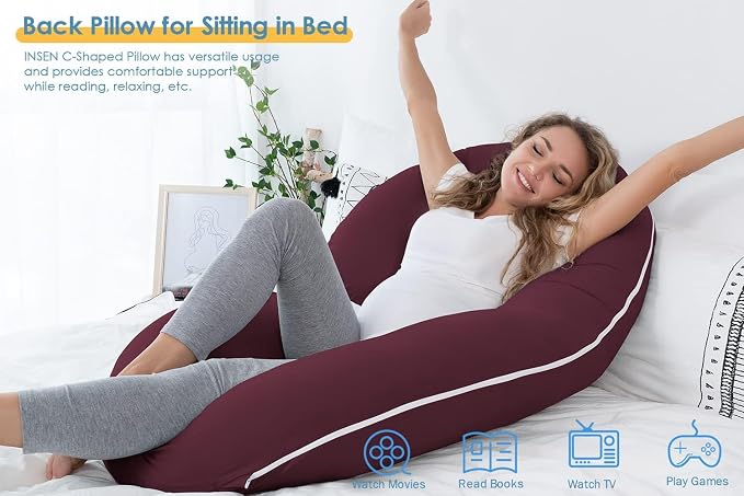 INSEN Pregnancy Pillow, Maternity Body Pillow - Image 7