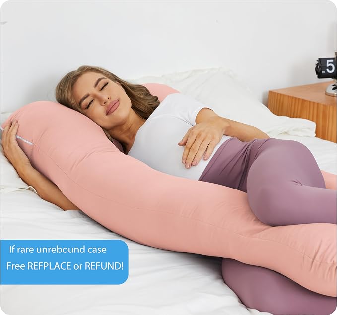 ZZZhen Pregnancy Pillow for Sleeping, U Shaped Maternity Pillow - Image 5